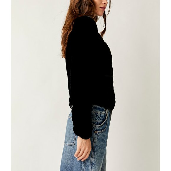 FREE PEOPLE Becky Jacket / Black - Picture 6 of 11